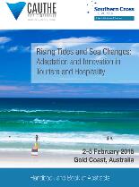 CAUTHE 2015 : Rising Tides and Sea Changes