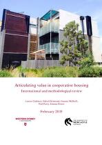 Articulating value in cooperative housing : international and methodological review