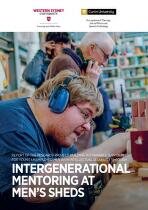 Building sustainable supports for young unemployed men with intellectual disability through intergenerational mentoring at Men's Sheds