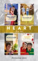 Heart box set Nov 2023 : Holiday at Mistletoe Cottage, The vet's shelter surprise, A boy's Amish Christmas,Twins for the holidays