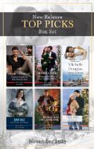 Top picks new release box set November 2023 : Twelve nights in the Prince's bed, Christmas baby with her ultra-rich boss, Waking up married to the billionaire, The secrets she keeps, Hotshot hero for the holidays, The maverick's holiday delivery.