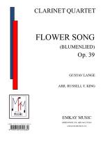 FLOWER SONG op. 39 – CLARINET QUARTET