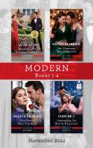 Modern Box Set 1-4 Nov 2022/Reclaiming His Runaway Cinderella/Her Christmas Baby Confession/Nine Months After That Night/Unwrapping His N