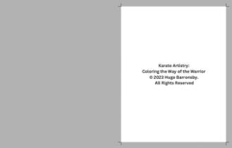 Karate artistry : coloring the way of the warrior