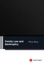Family law and bankruptcy