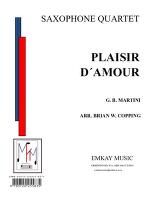 PLAISIR D’AMOUR – SAXOPHONE QUARTET