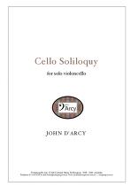 Cello soliloquy : for solo violoncello