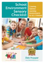 School environment sensory checklist : creating optimal learning environments for all children