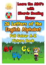 Learn the ABC's with Ricardo Reading Mouse : 26 letters of the English alphabet full colour A-Z picture book.
