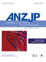 Australian and New Zealand journal of psychiatry.