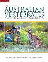 CSIRO list of Australian vertebrates : a reference with conservation status