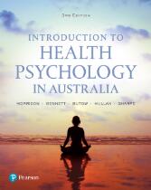 Introduction to Health Psychology in Australia eBook.