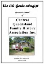 The CQ genie-ologist : quarterly journal of Central Queensland Family History Association Inc.
