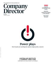 Company director : the magazine for informed directors.